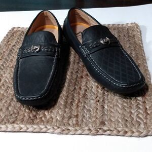Phatfarm Men's Black Comfort Flex Slip on Loafers Size 9.5